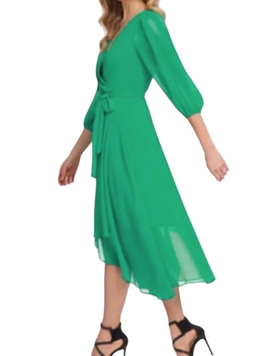 Dkny Dresses & Skirts - **NWT** DKNY High-Low Faux Wrap Dress